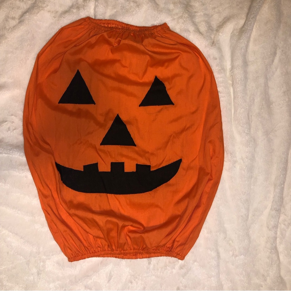 Kids Medium Pumpkin Bubble Costume